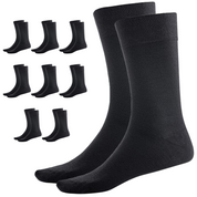 9-Pack Unisex Bamboo Work Socks