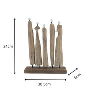 Handcrafted Contemporary Family + Friends Statue 20cm