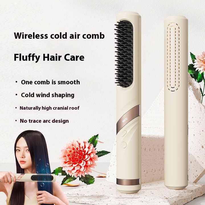 Portable Ionic Hair Brush | Straightener & Curler