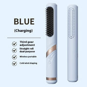 Portable Ionic Hair Brush | Straightener & Curler