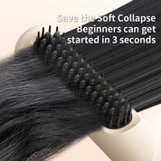 Portable Ionic Hair Brush | Straightener & Curler