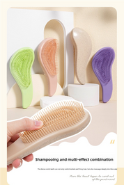 Eco Wheat Straw Hair Brush & Comb Set (2 Pcs)
